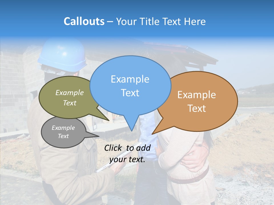 Housing House Entrepreneur PowerPoint Template