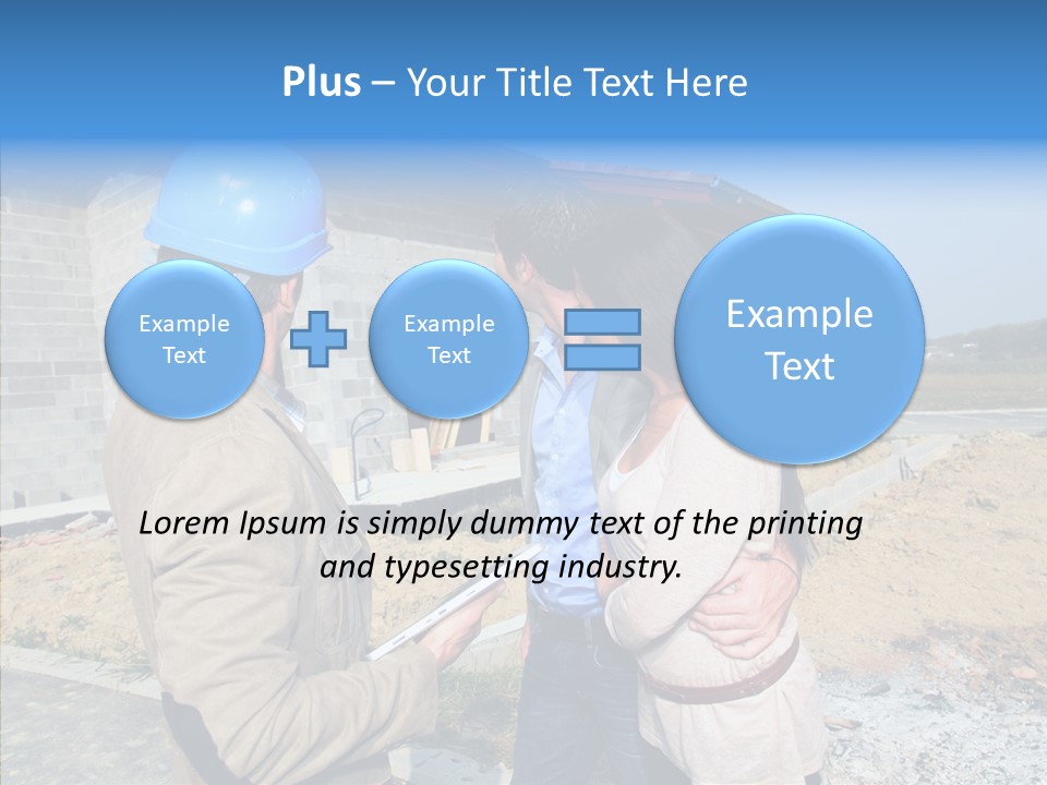 Housing House Entrepreneur PowerPoint Template