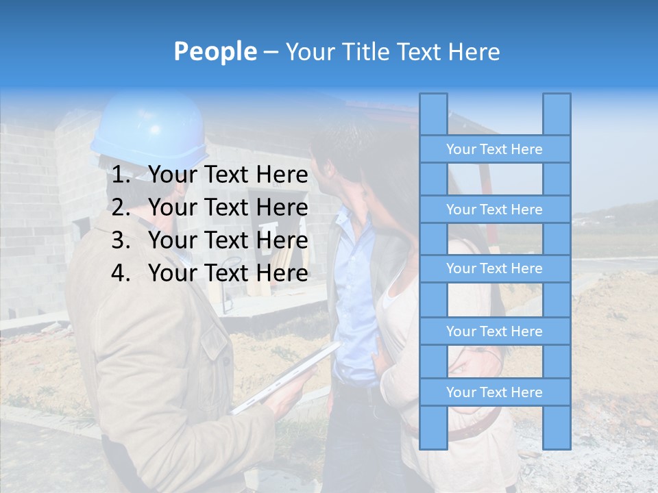 Housing House Entrepreneur PowerPoint Template