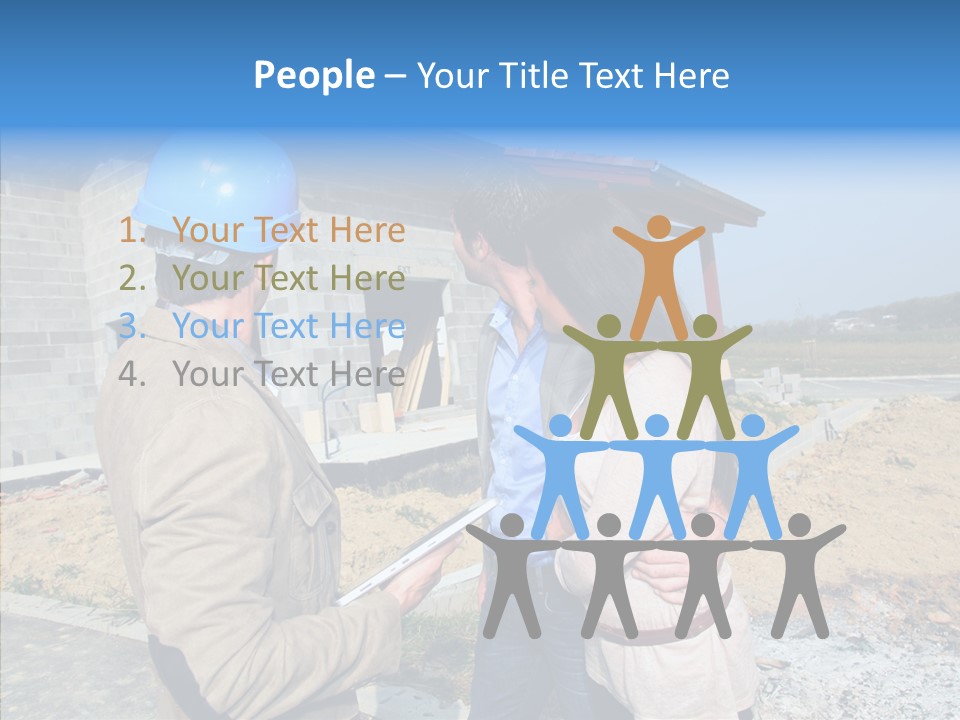 Housing House Entrepreneur PowerPoint Template