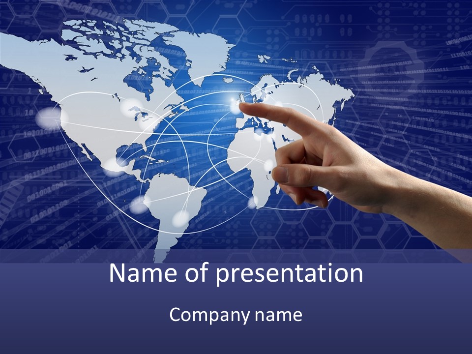 Hightech Choice Interface PowerPoint Template