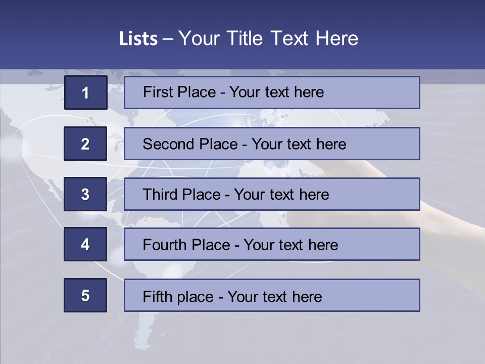 Hightech Choice Interface PowerPoint Template