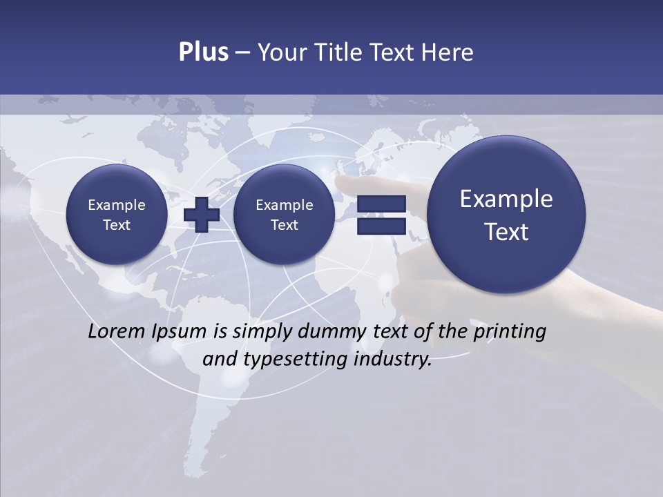 Hightech Choice Interface PowerPoint Template