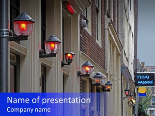 Architecture Building City PowerPoint Template