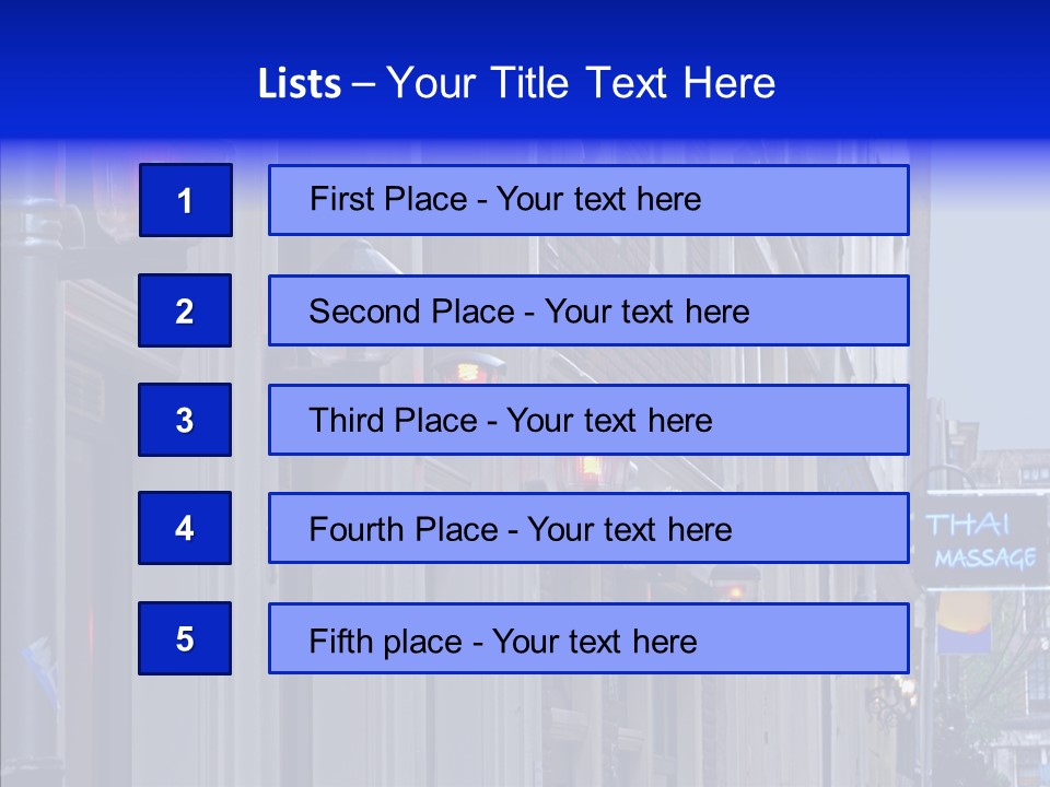 Architecture Building City PowerPoint Template
