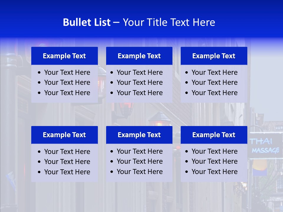 Architecture Building City PowerPoint Template