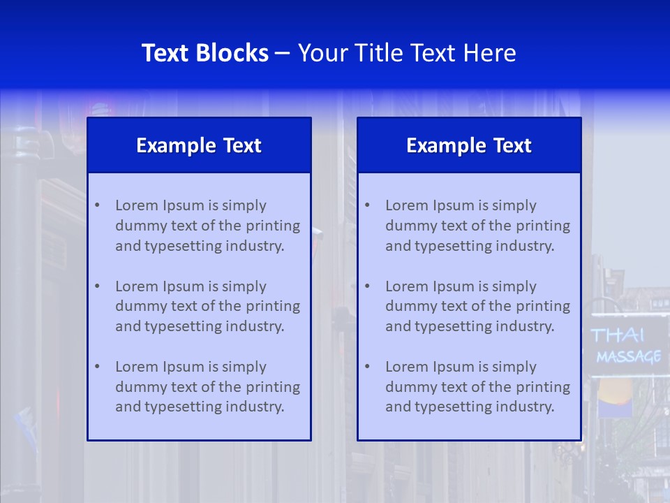 Architecture Building City PowerPoint Template