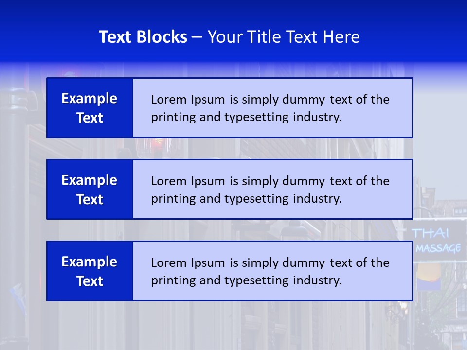 Architecture Building City PowerPoint Template