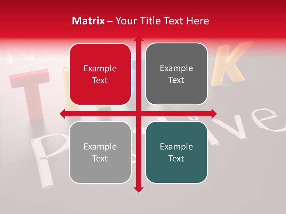 Pensive Style Think PowerPoint Template