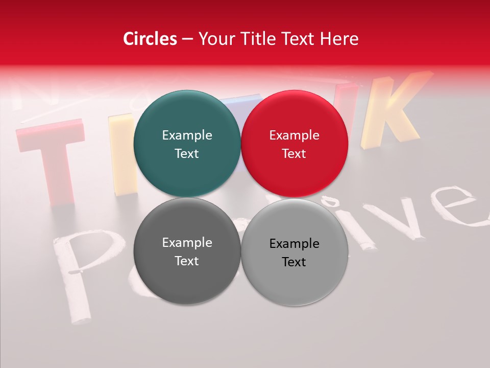 Pensive Style Think PowerPoint Template