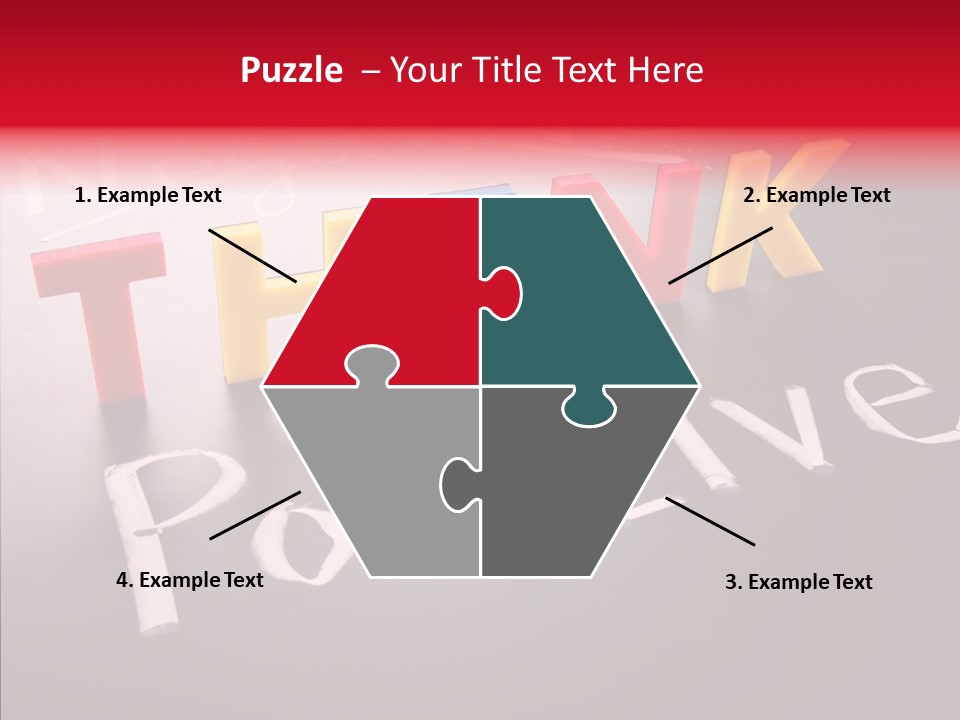 Pensive Style Think PowerPoint Template