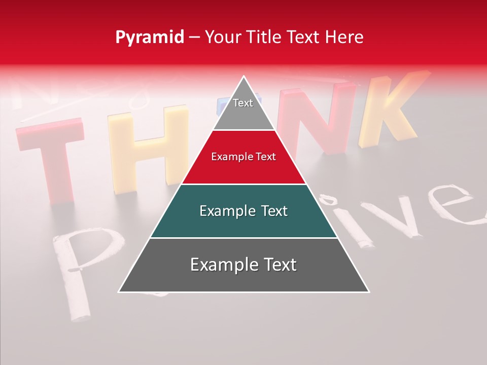 Pensive Style Think PowerPoint Template