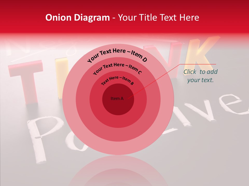 Pensive Style Think PowerPoint Template