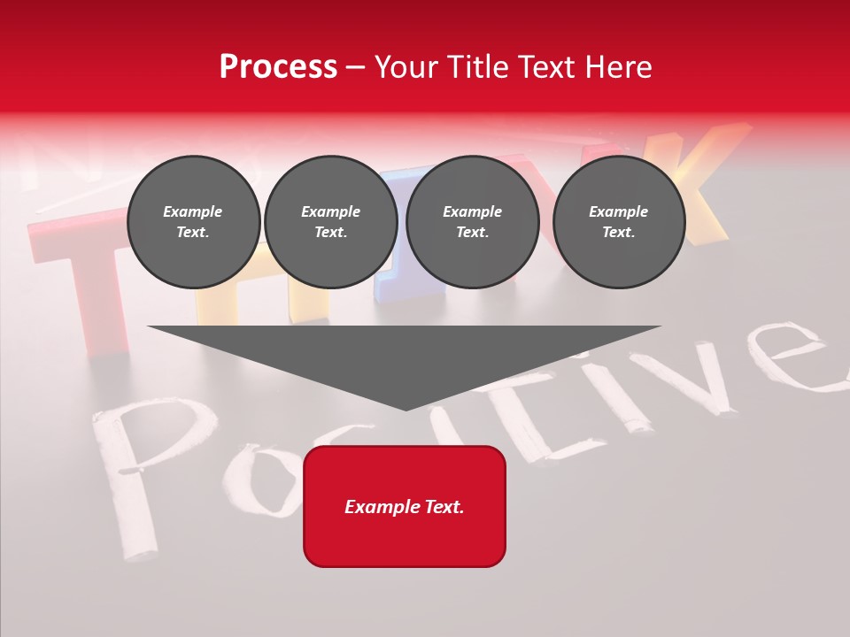 Pensive Style Think PowerPoint Template