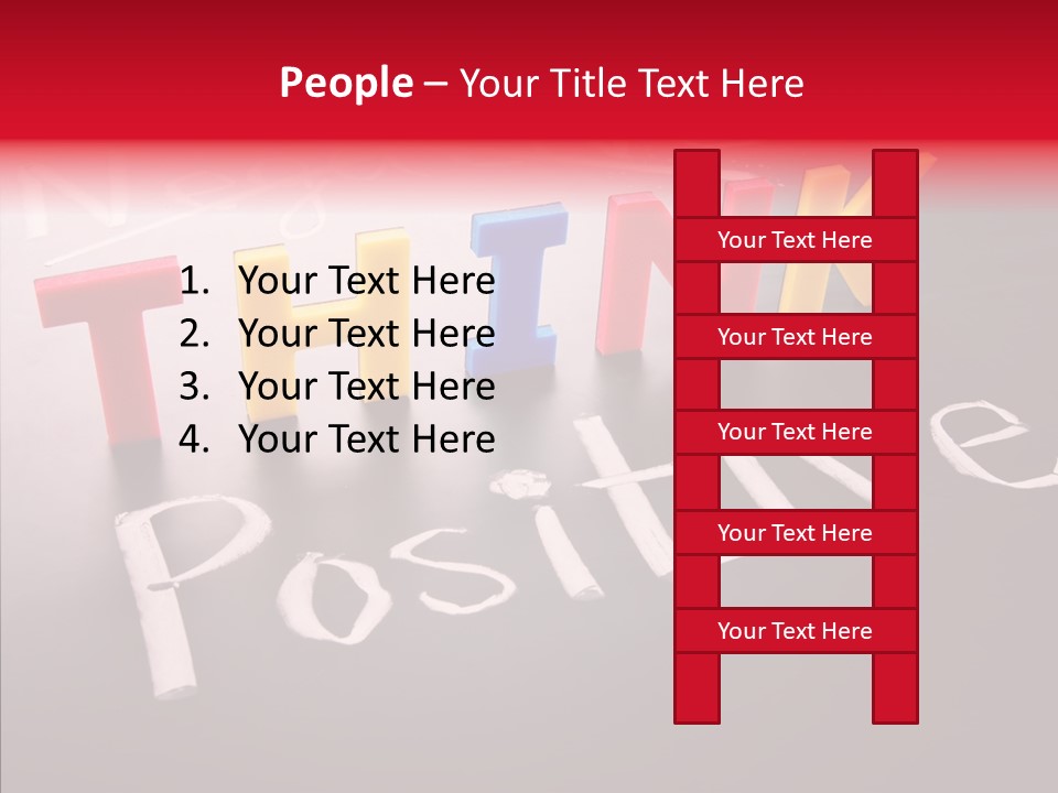 Pensive Style Think PowerPoint Template