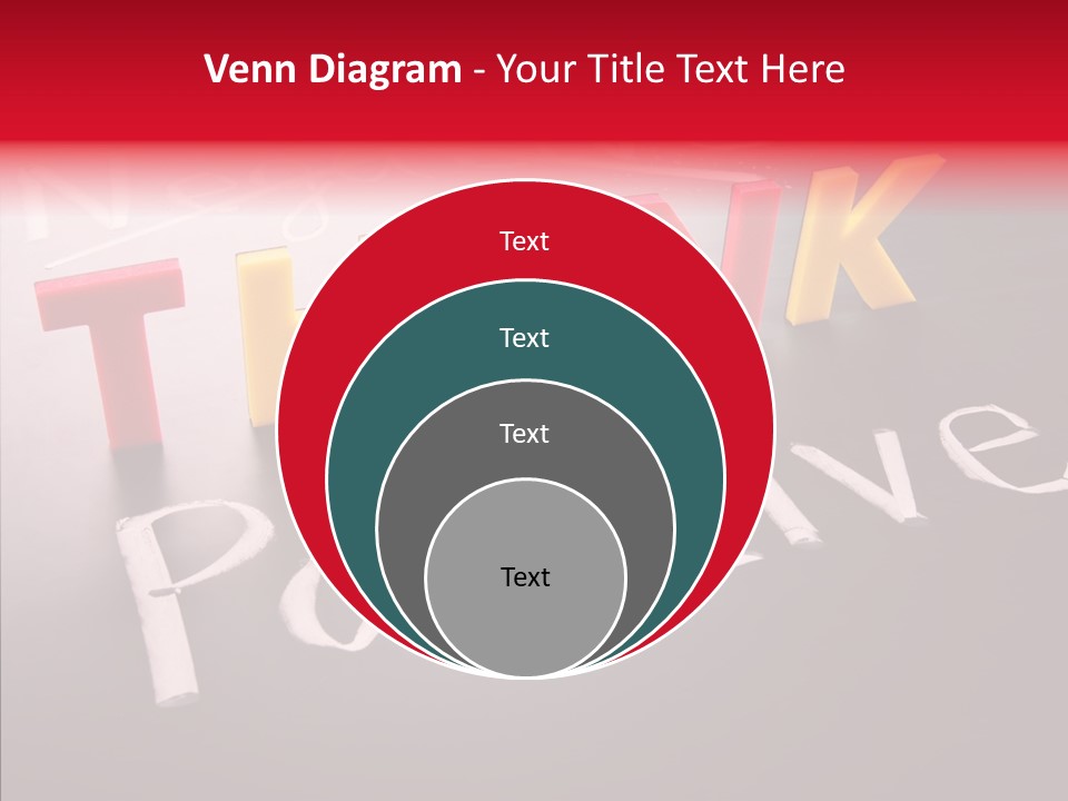 Pensive Style Think PowerPoint Template