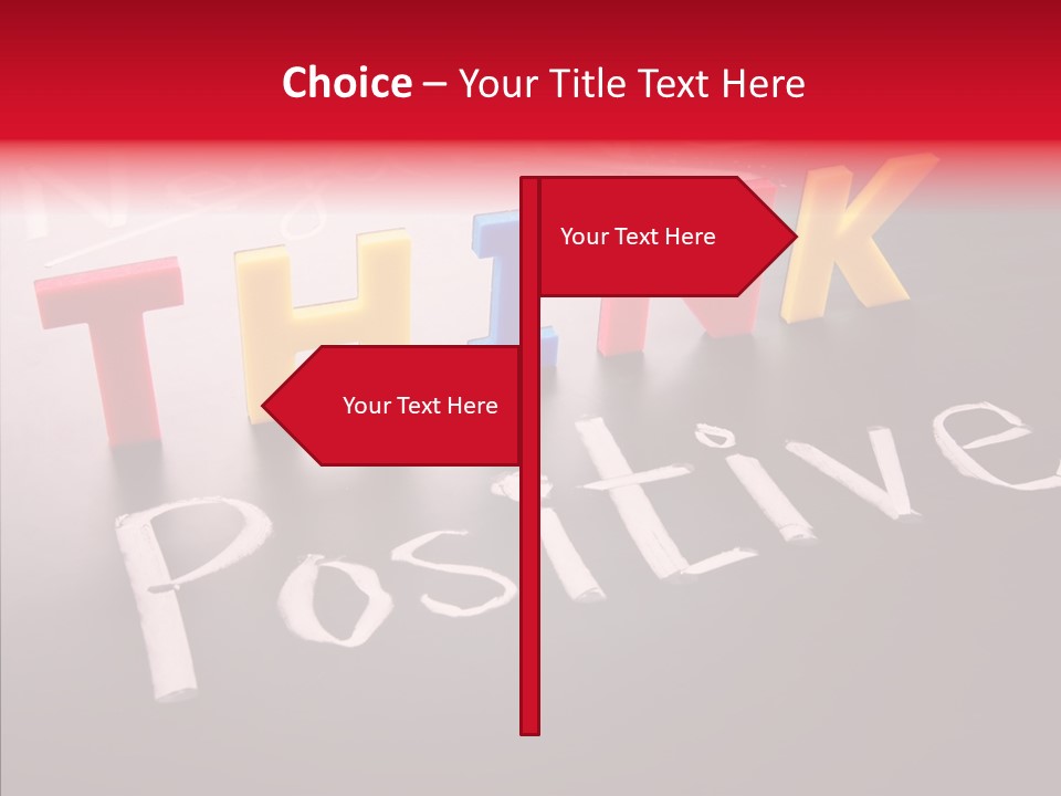 Pensive Style Think PowerPoint Template