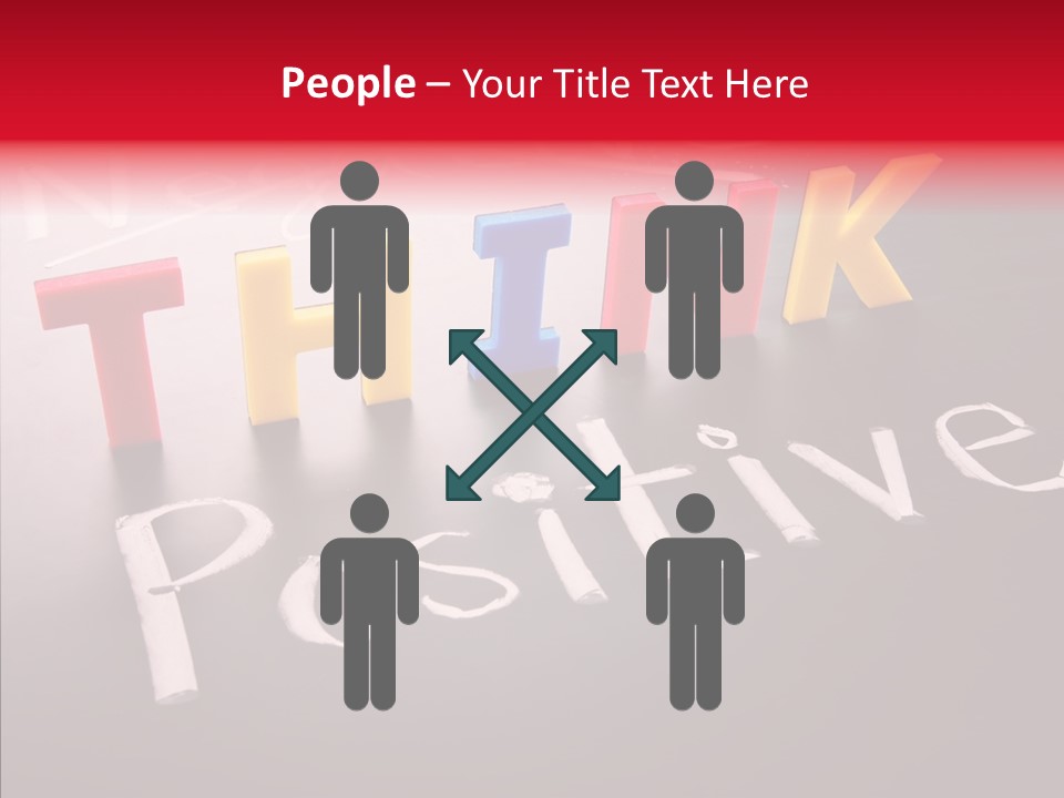 Pensive Style Think PowerPoint Template