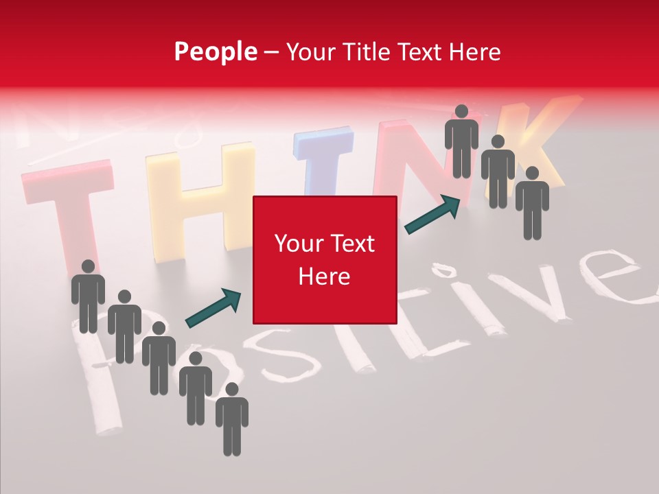 Pensive Style Think PowerPoint Template