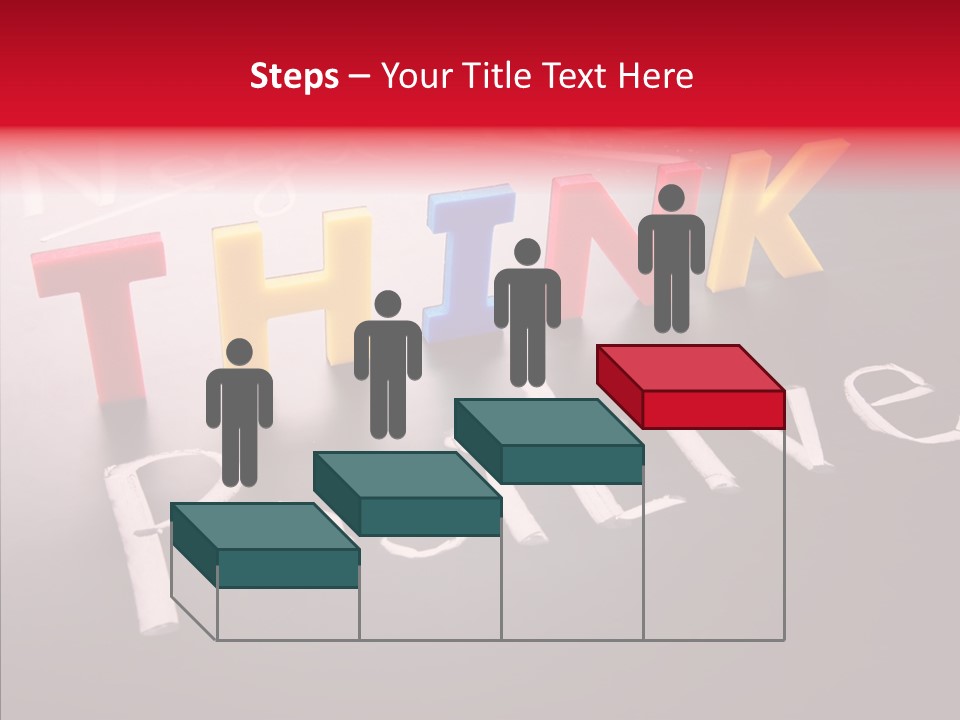 Pensive Style Think PowerPoint Template