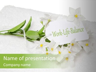 Relaxation Overlay Spa PowerPoint Template