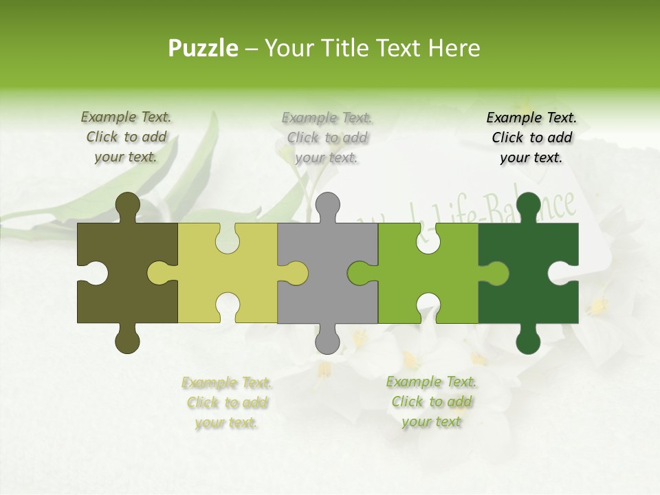 Relaxation Overlay Spa PowerPoint Template