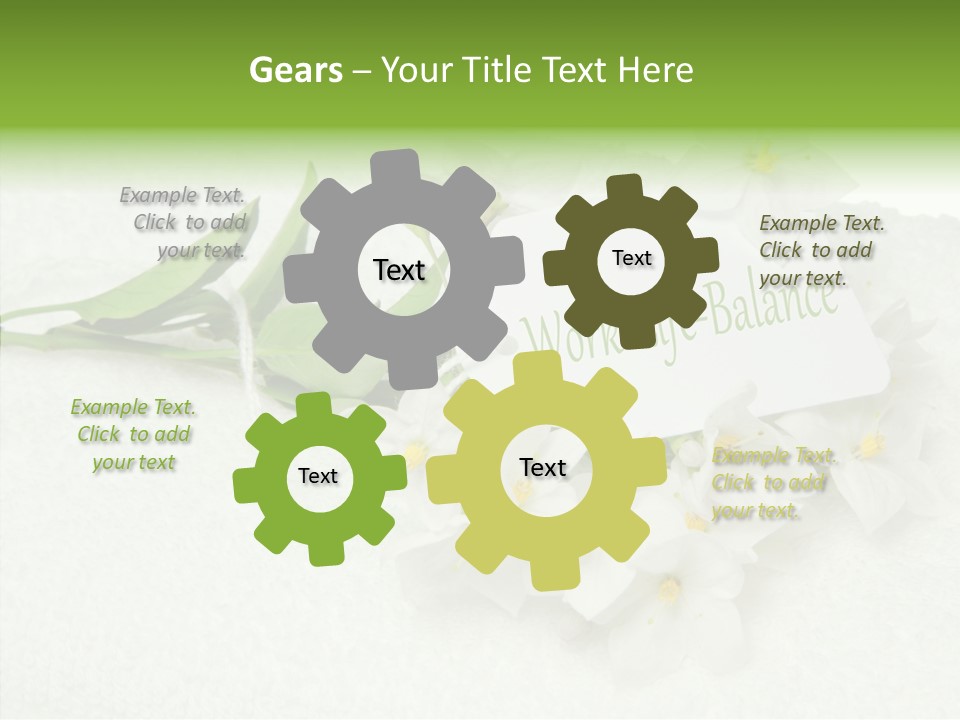 Relaxation Overlay Spa PowerPoint Template