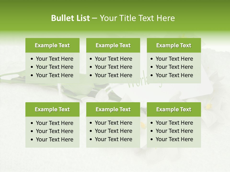 Relaxation Overlay Spa PowerPoint Template