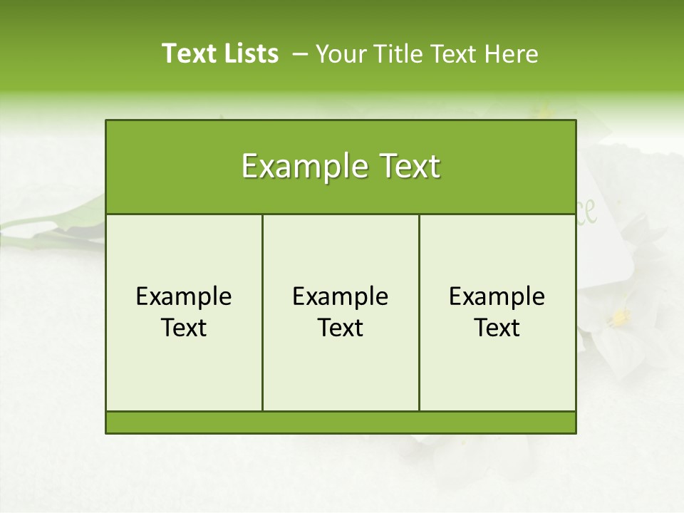 Relaxation Overlay Spa PowerPoint Template