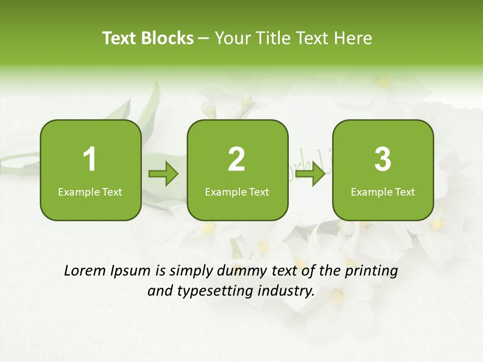 Relaxation Overlay Spa PowerPoint Template