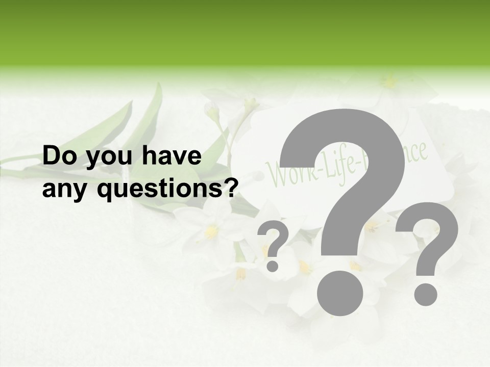 Relaxation Overlay Spa PowerPoint Template