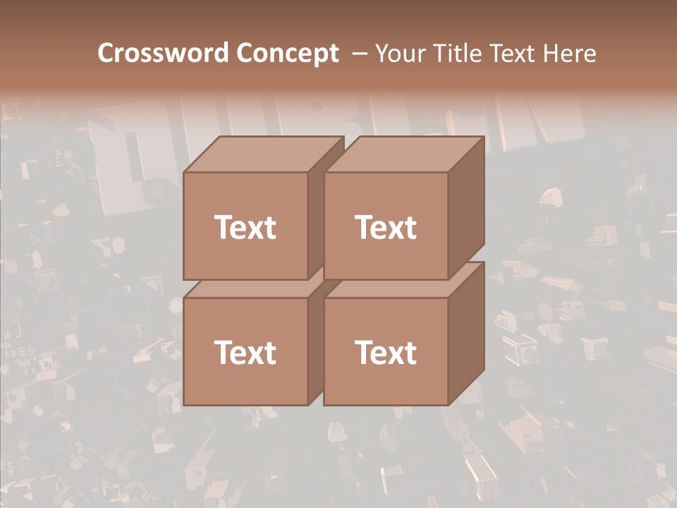 Town Planning Render Urban Development PowerPoint Template