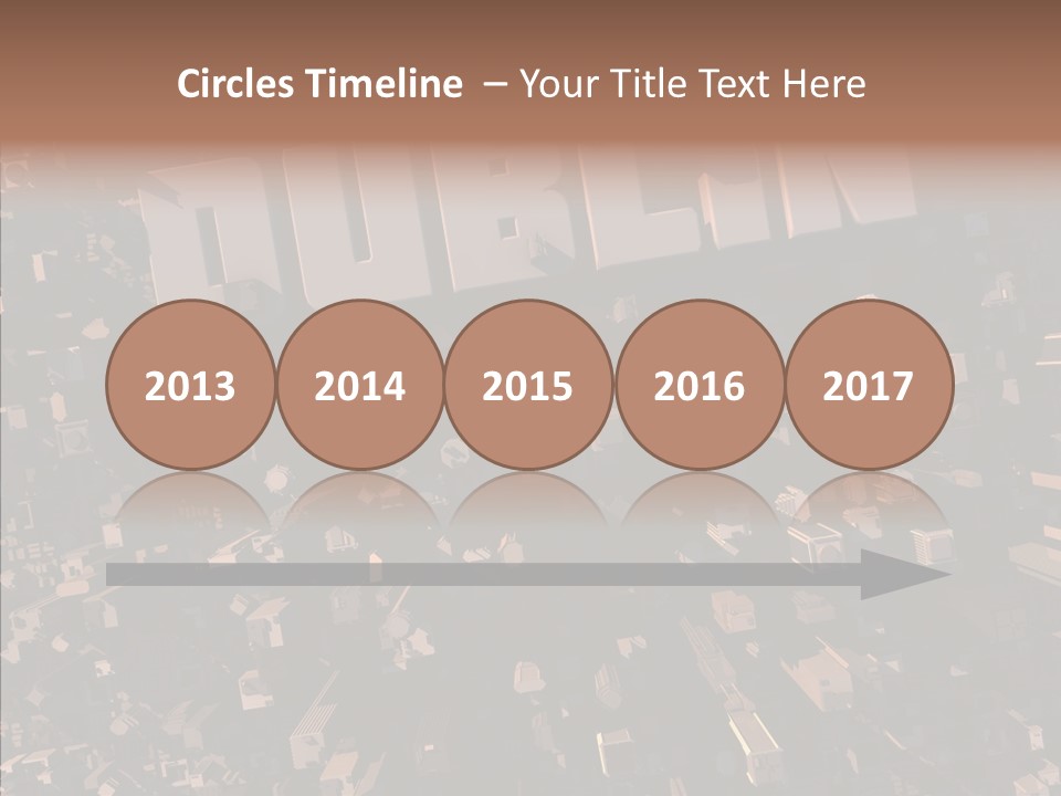 Town Planning Render Urban Development PowerPoint Template