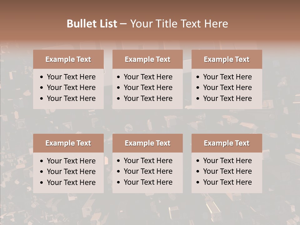 Town Planning Render Urban Development PowerPoint Template