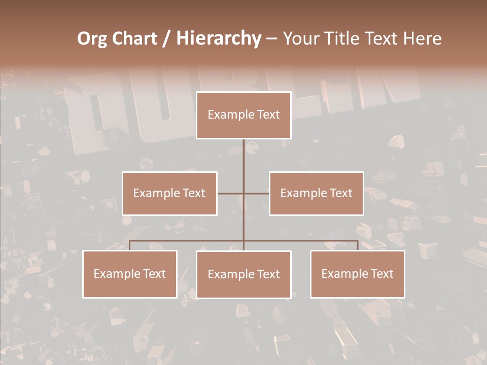 Town Planning Render Urban Development PowerPoint Template