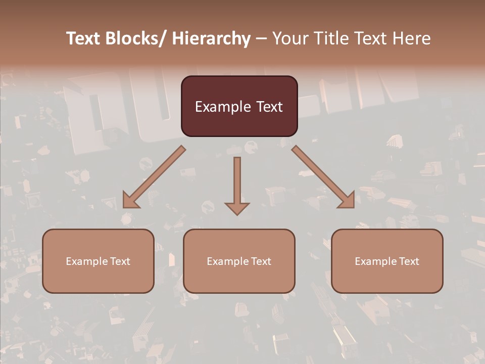 Town Planning Render Urban Development PowerPoint Template
