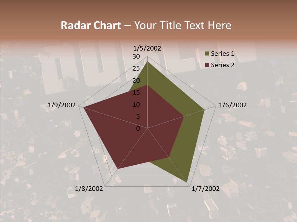 Town Planning Render Urban Development PowerPoint Template