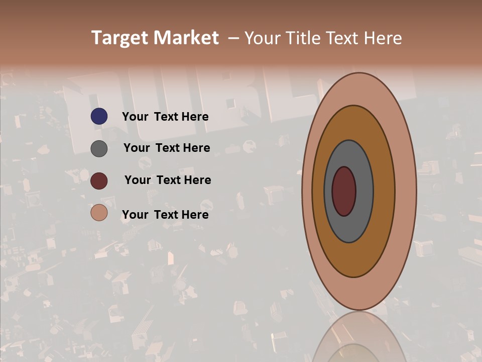 Town Planning Render Urban Development PowerPoint Template