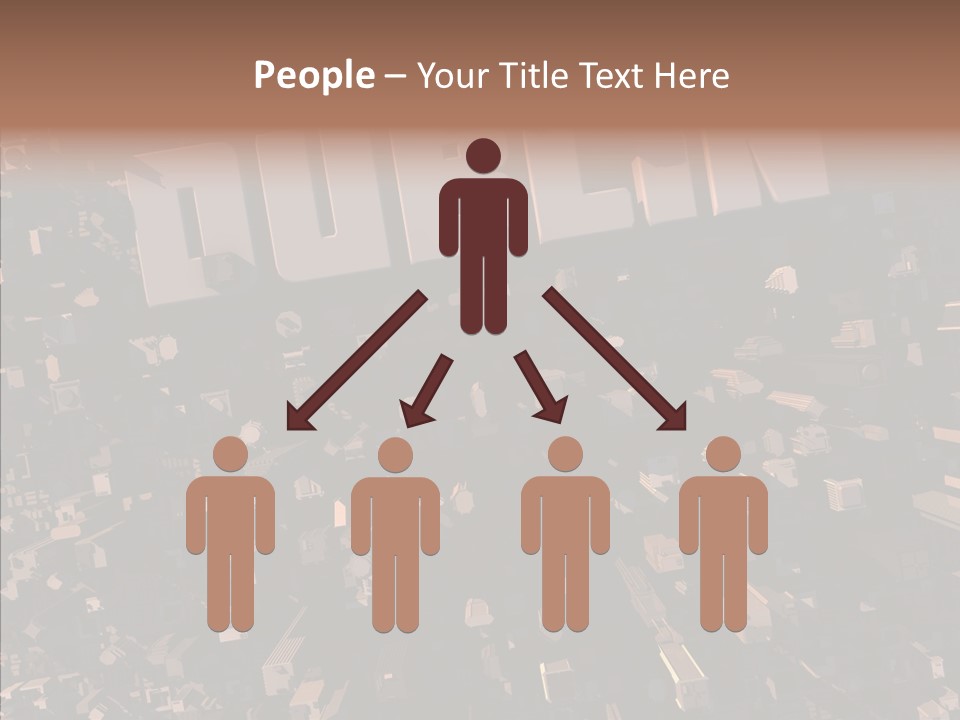 Town Planning Render Urban Development PowerPoint Template