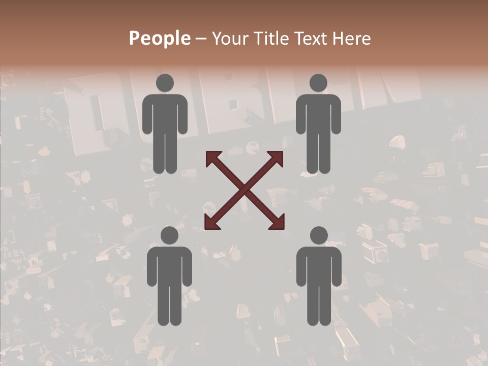 Town Planning Render Urban Development PowerPoint Template