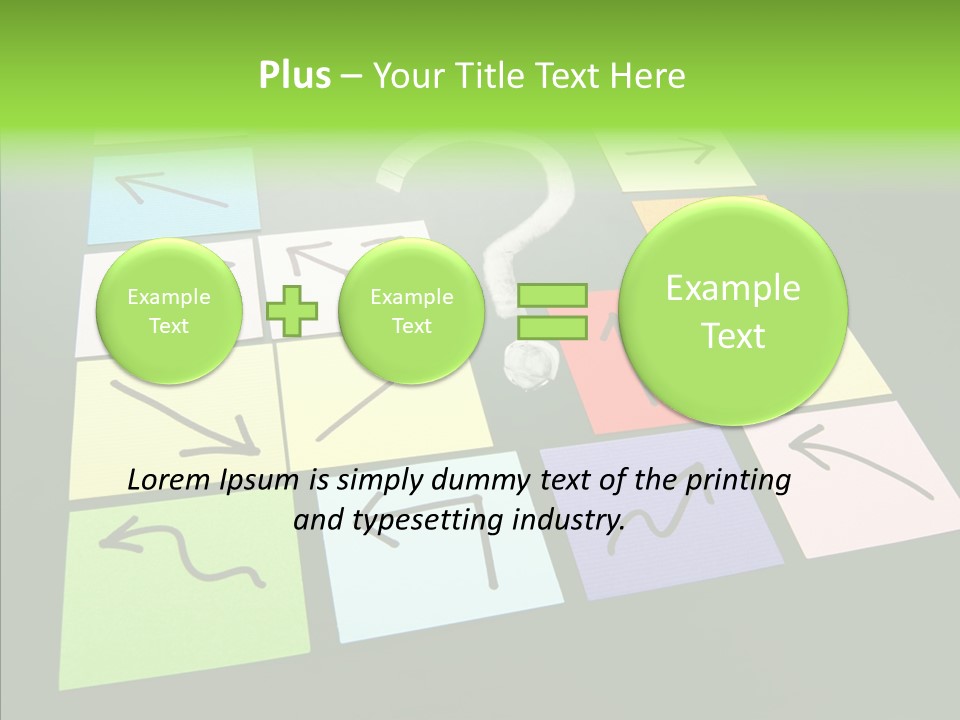 Sign Wonder Graphic PowerPoint Template