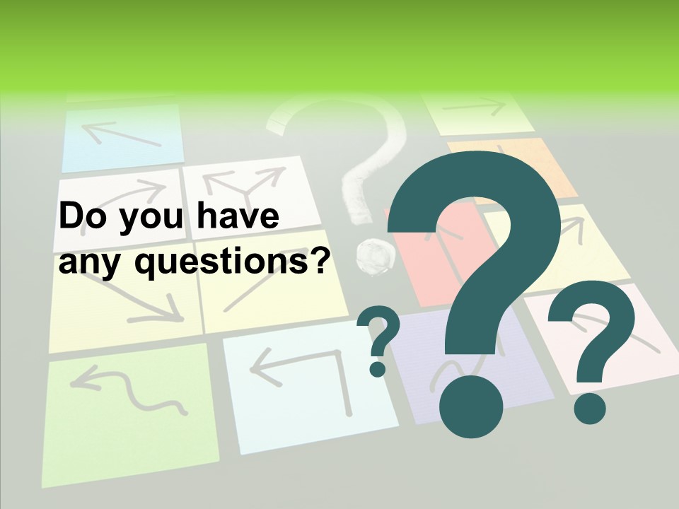 Sign Wonder Graphic PowerPoint Template