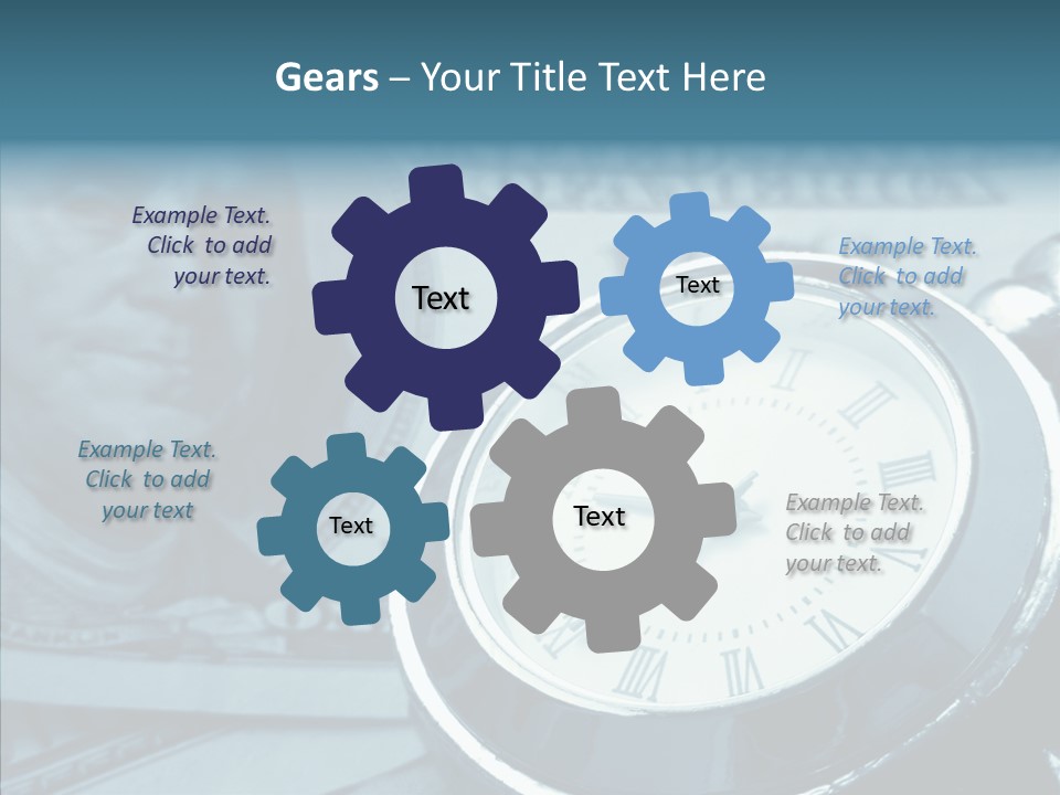 Watch Note Background PowerPoint Template