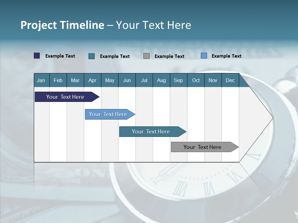 Watch Note Background PowerPoint Template