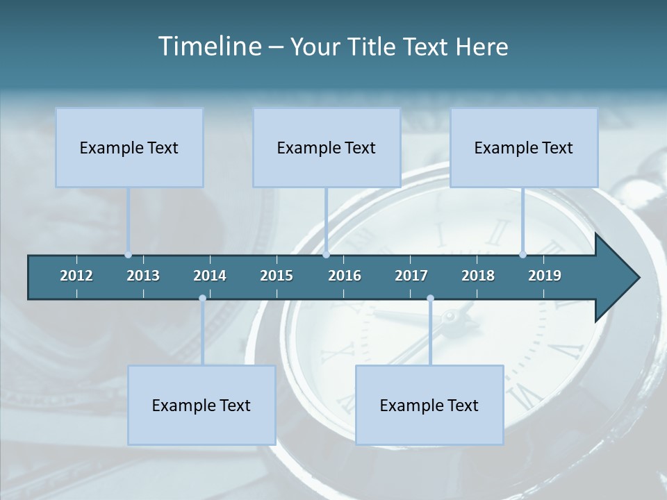 Watch Note Background PowerPoint Template