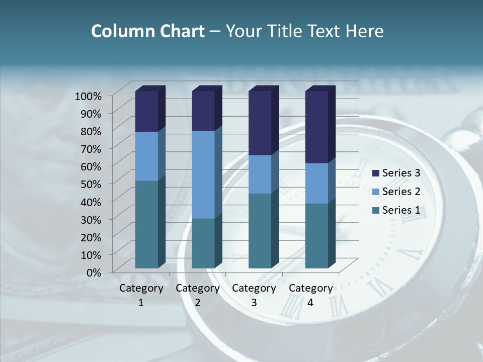 Watch Note Background PowerPoint Template
