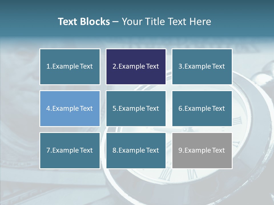 Watch Note Background PowerPoint Template