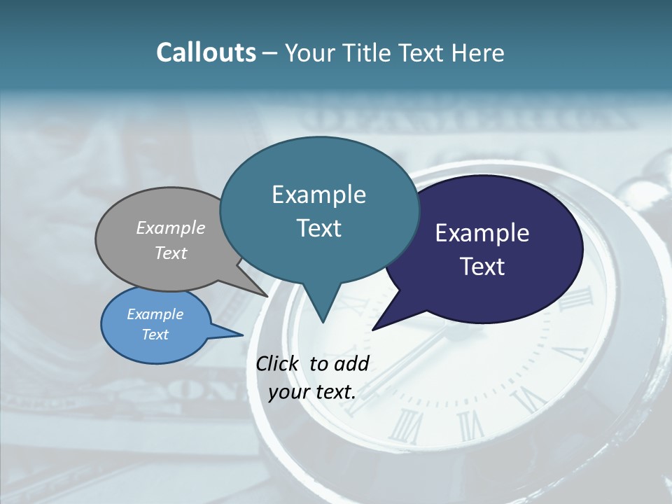 Watch Note Background PowerPoint Template