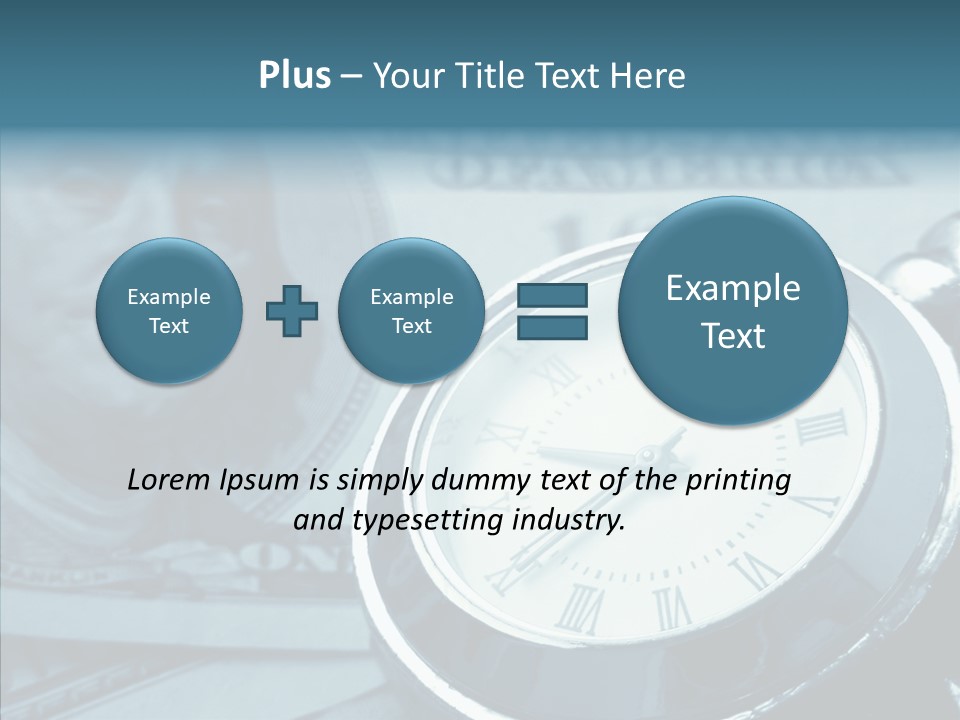 Watch Note Background PowerPoint Template