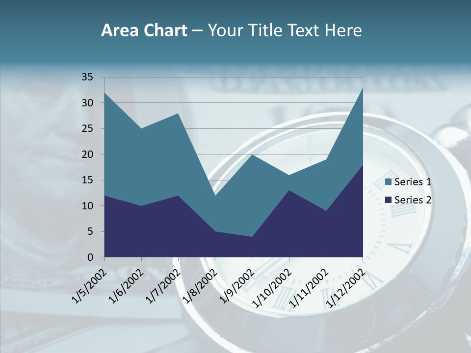 Watch Note Background PowerPoint Template